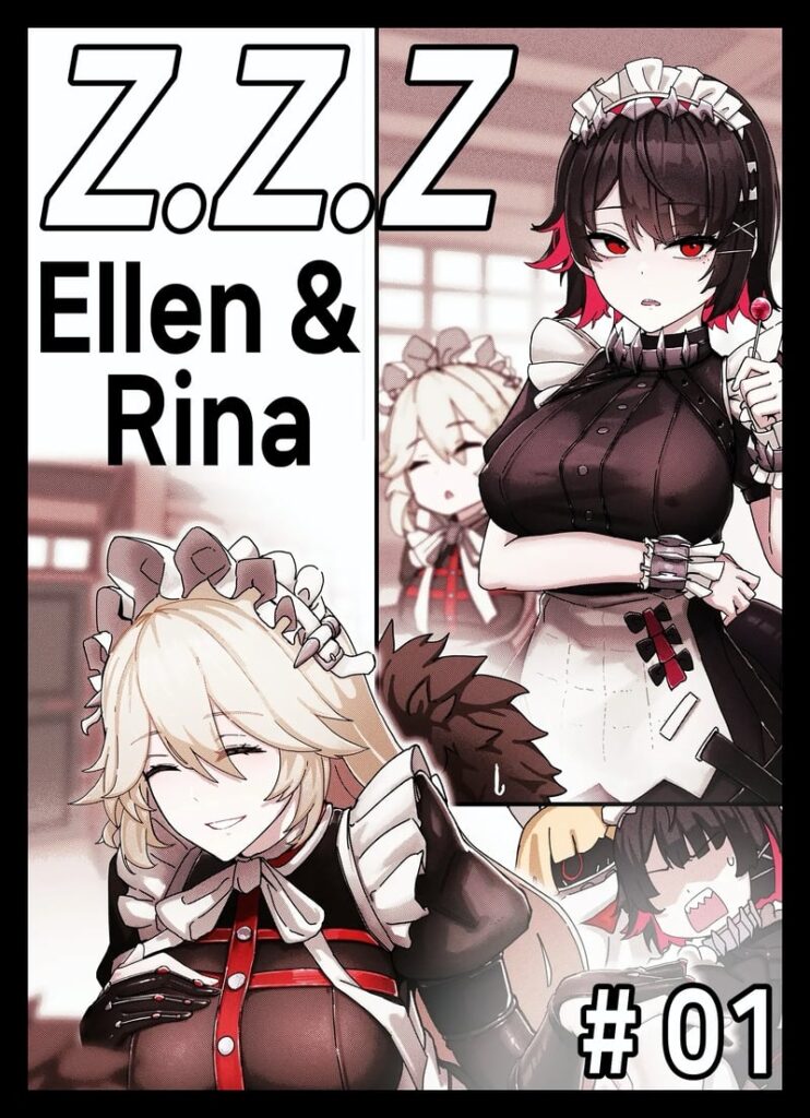 Z.Z.Z Gravure #01: Ellen & Rina น้องเมดกับสาวนักสเก็ตสุดเงี่ยน