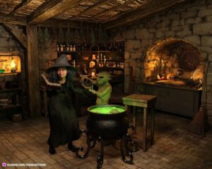 ท่องผิดชีวิตเปลี่ยน กลายเป็น Bimbo Witch สาวเซ็กซี่